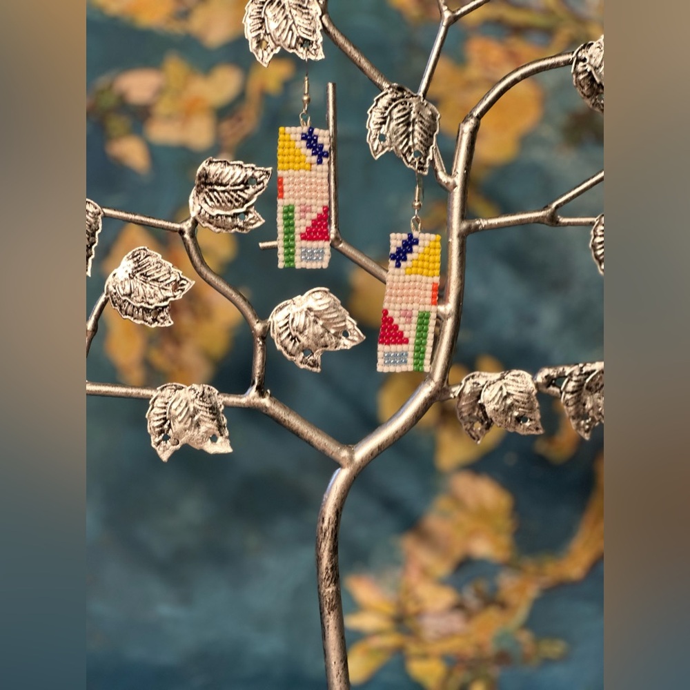 Colorful Beaded Earrings